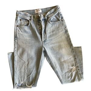 Agolde Light Blue Distressed Jeans